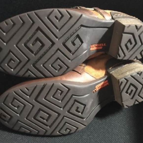 EUC Merrell Shiloh Oak Clog Size 7 - Picture 6 of 8